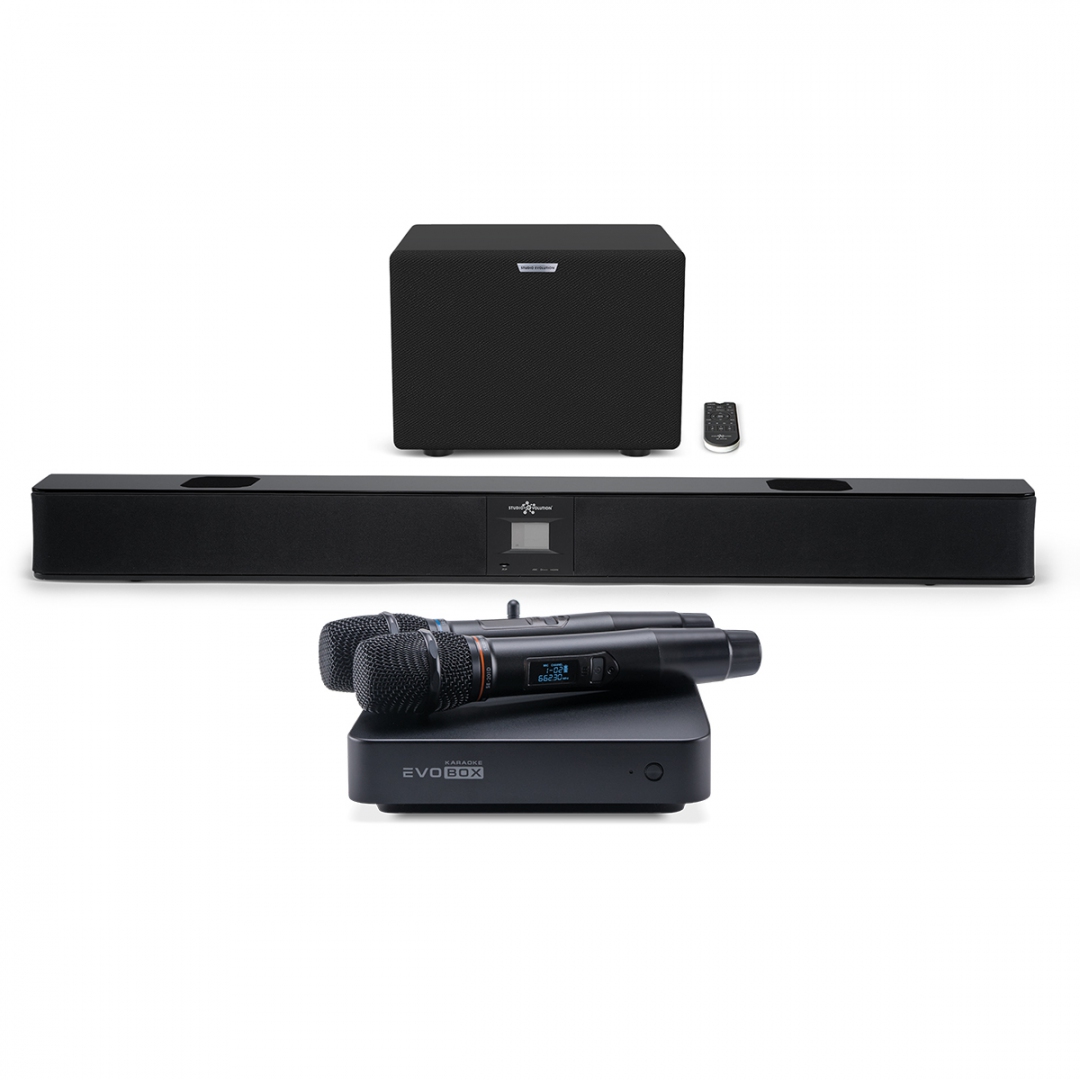 караоке-комплект EVOBOX Plus + EvoSound Bar (саундбар с караоке) в Челябинской области