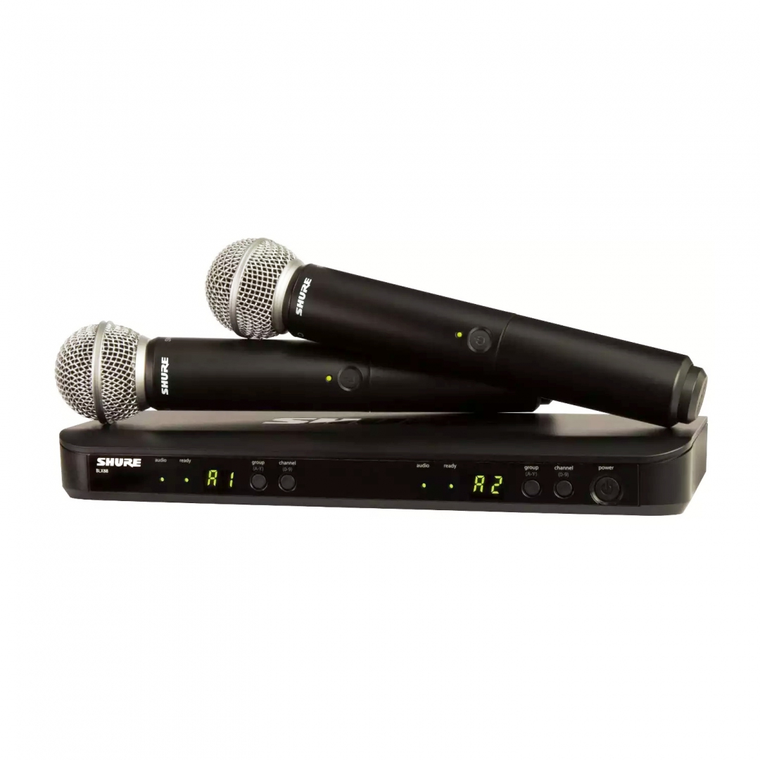 SHURE BLX288E/SM58 M17 вокальная радиосистема в Челябинской области