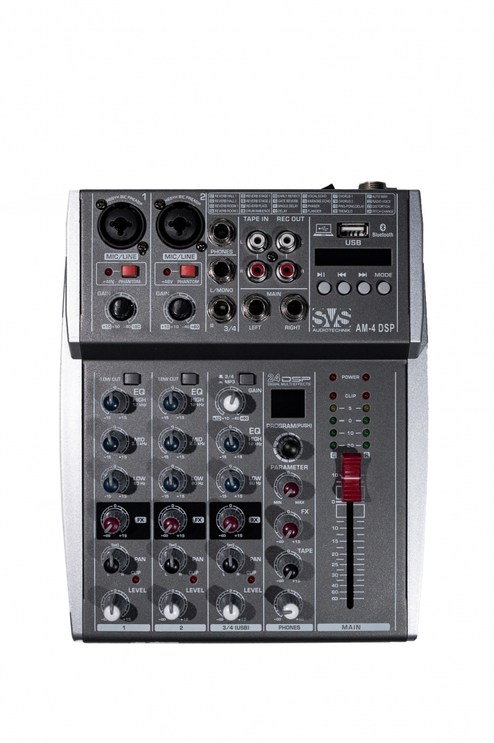 SVS Audiotechnik mixers AM-4 DSP Аналоговый микшерный пульт, 4-канала в Челябинской области