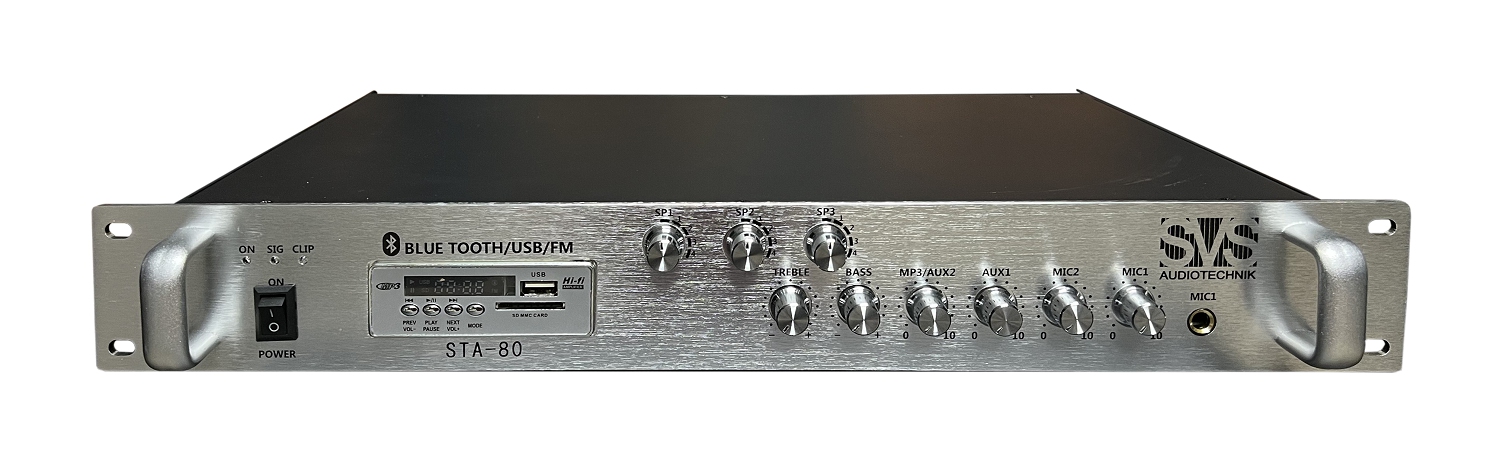 SVS Audiotechnik STA-80 Микшер-усилитель для систем Public Address в Челябинской области
