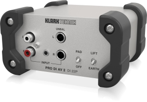 Klark Teknik DI 22P пассивный стерео директ-бокс в Челябинской области