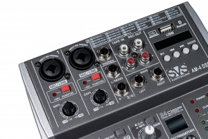 SVS Audiotechnik mixers AM-4 DSP Аналоговый микшерный пульт, 4-канала в Челябинской области